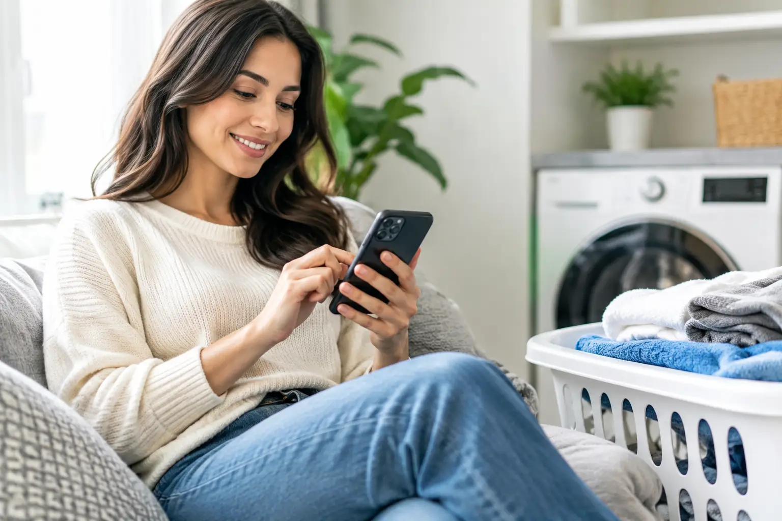 Laundry app for booking garment collection and delivery